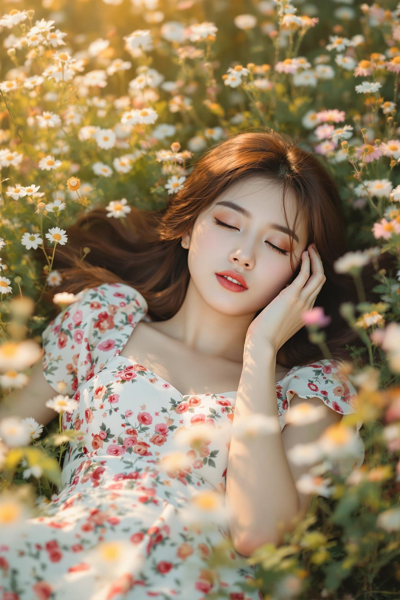 吃瓜福利-花丛甜梦 吃瓜福利-花丛甜梦-甜美风写真作品